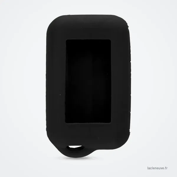 Housse de protection en silicone pour télécommande Starline A93, A63 - housse noire seule, vue de face