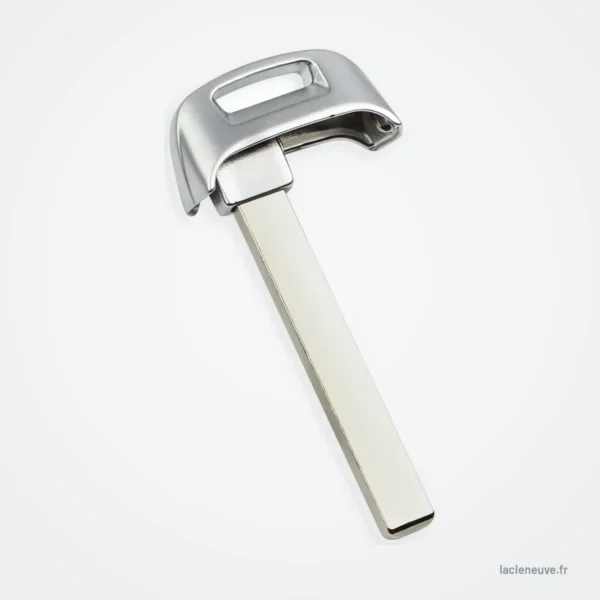 Lame de clé de secours HU66 non taillée pour Audi SQ7, Q7, TT, A8L - embout métallique seul