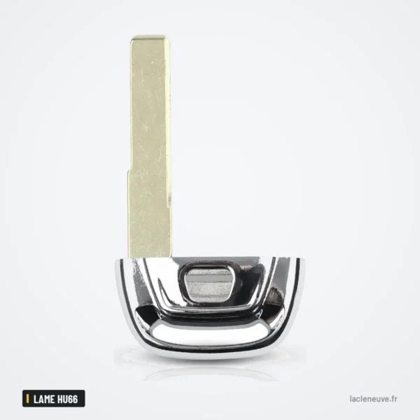 Lame de clé vierge pour Audi A3, A4, A6, Q5, Q7, lame HU66 - lame seule, sans tête
