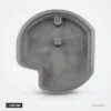 Pavé de boutons caoutchouc 2 boutons pour Suzuki Swift, Grand Vitara, Jimny - vue de dessous, surface lisse sans relief