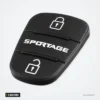 Pavé de boutons en caoutchouc 3 boutons pour Hyundai i30, Kia Rio, K5 - pavé de boutons avec inscription sportage