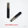 Puce transpondeur vierge ID46, ID48, 4D60, T5 pour Toyota, Honda, Ford, BMW - deux autres puces en tube de verre
